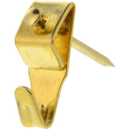 Hillman HILLMAN Brass-Plated Gold Professional Picture Hanger 10 lb 5 pk 122190